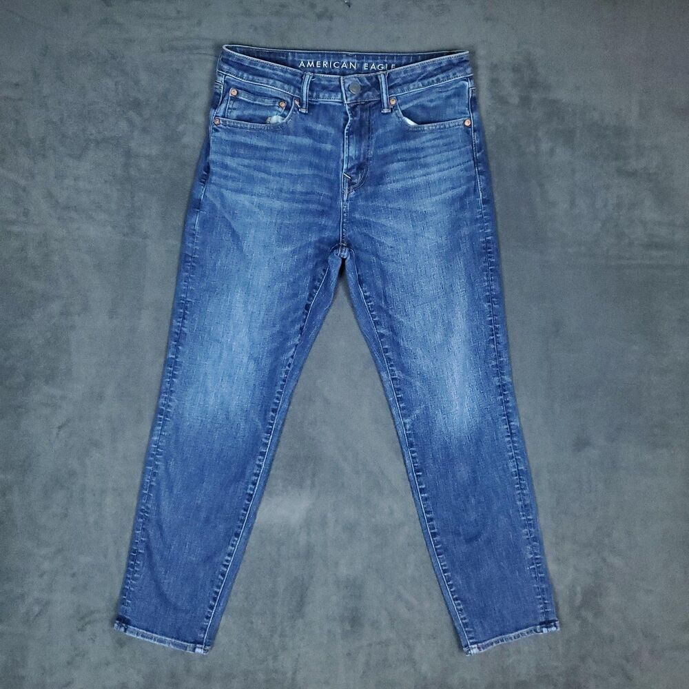 American Eagle Jeans Womens 31x27 AirFlex Temp Tech Athletic Fit Stretch Denim